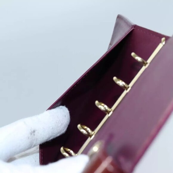 LOUIS VUITTON Vernis Agenda PM Day Planner Cover Violet R21050 LV Auth yk11984 - Picture 9 of 12